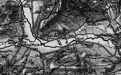 Old map of Ackhill in 1899