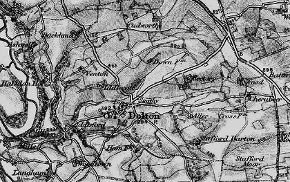 Old map of Dolton in 1898