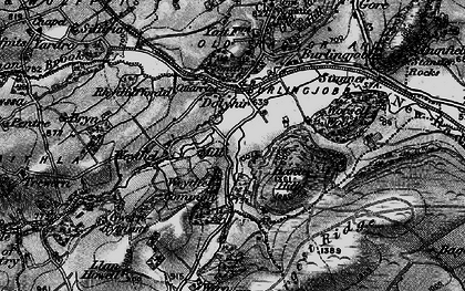 Old map of Dolyhir in 1899