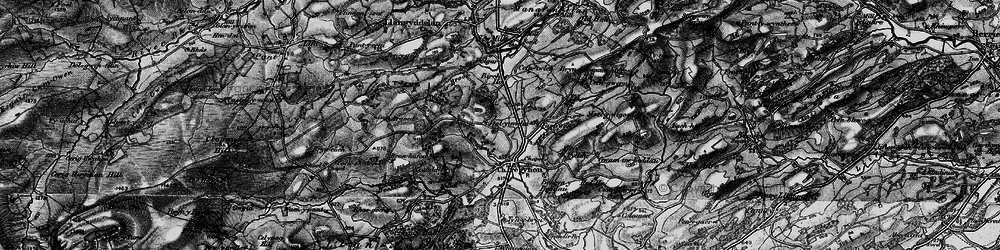 Old map of Dolymelinau in 1899