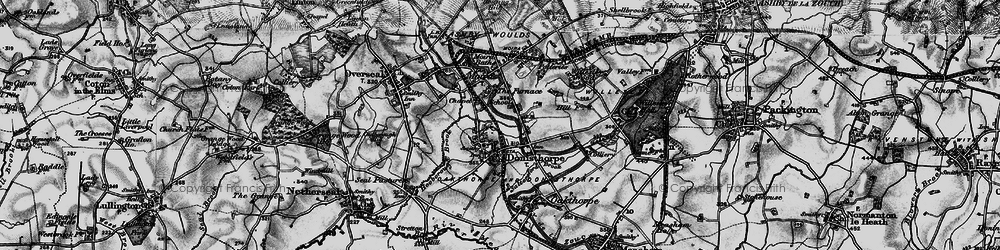 Old map of Donisthorpe in 1895