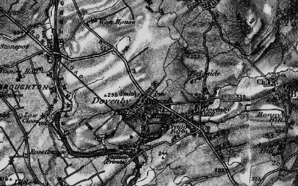 Old map of Dovenby in 1897