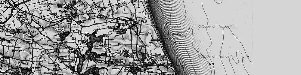 Old map of Dowe Hill in 1898