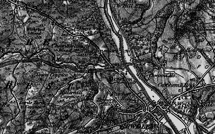 Old map of Dowles in 1899