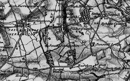 Old map of Doxford Park in 1898