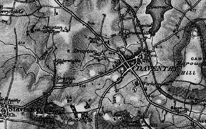 Old map of Drayton Resr in 1898