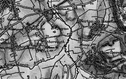 Old map of Drayton in 1898