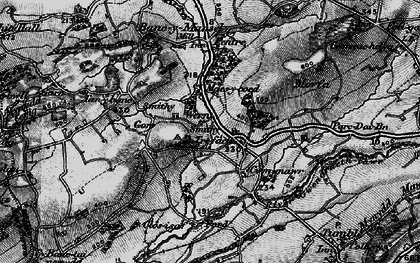 Old map of Drefach in 1897