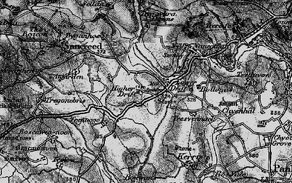 Old map of Drift in 1895