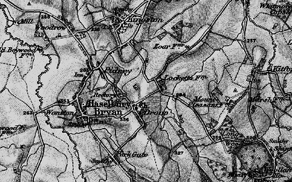 Old map of Droop in 1898