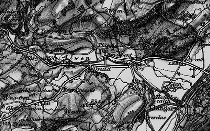 Old map of Druid in 1898