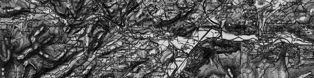 Old map of Druid in 1898