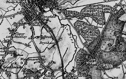 Old map of Drynham in 1898