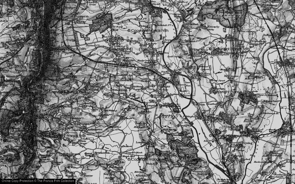 Old Map of Duckswich, 1898 in 1898