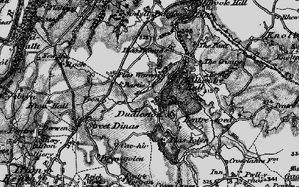 Old map of Dudleston in 1897