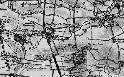 Old map of Dudley in 1897