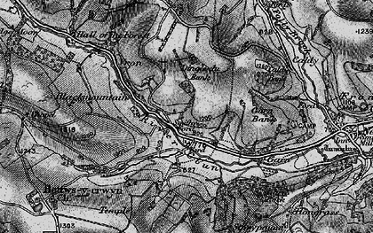 Old map of Duffryn in 1899