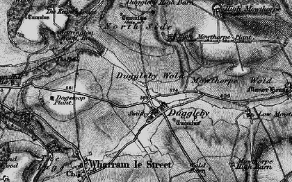 Old map of Duggleby in 1898