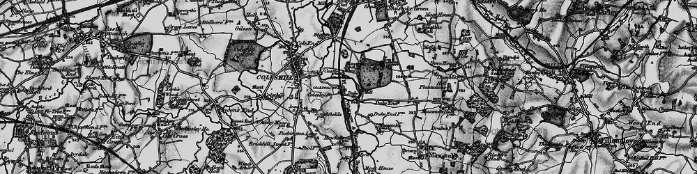 Old map of Blyth Br in 1899