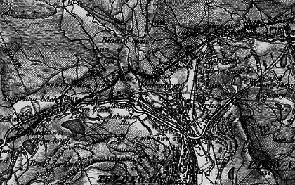 Old map of Dukestown in 1897