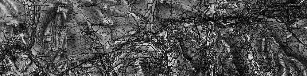 Old map of Dukestown in 1897