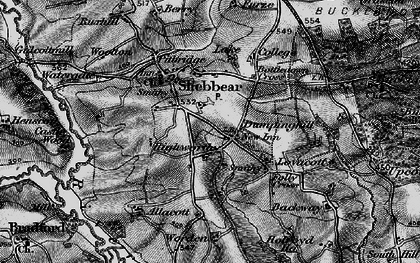 Old map of Dumpinghill in 1895
