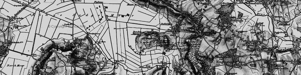 Old map of Dundon in 1898