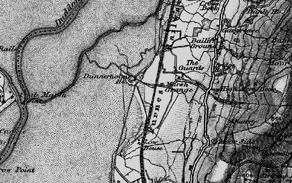 Old map of Dunnerholme in 1897