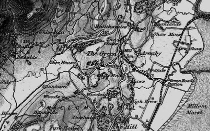 Old map of Dunningwell in 1897