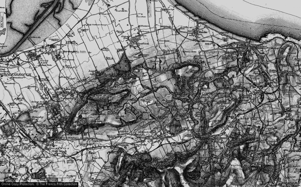 Old Map of Dunsdale, 1898 in 1898