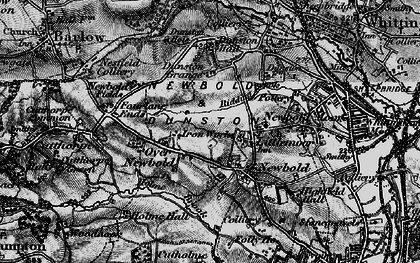 Old map of Dunston in 1896