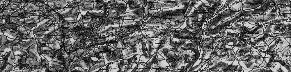 Old map of Butland Wood in 1897