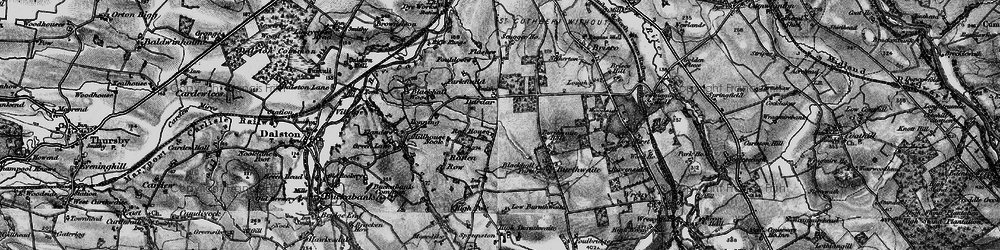 Old map of Durdar in 1897