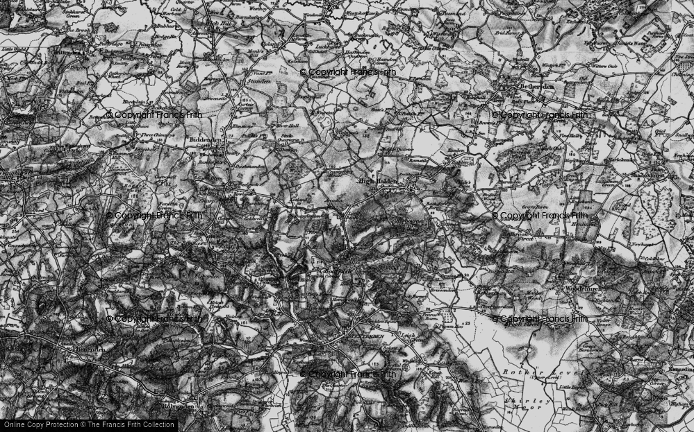 Old Map of Durrant Green, 1895 in 1895