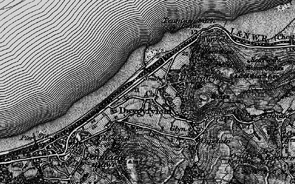 Old map of Dwygyfylchi in 1899