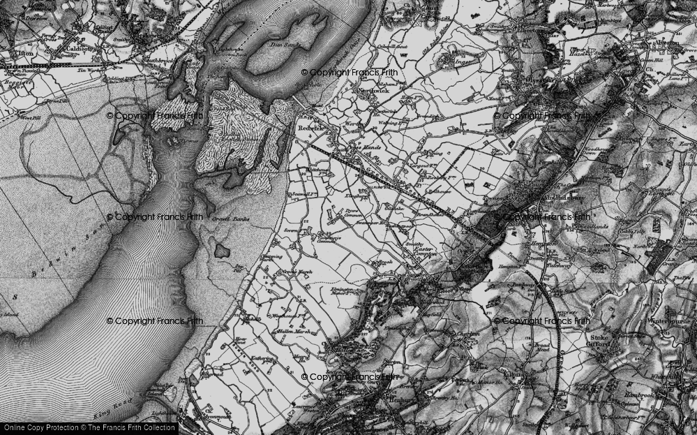 Old Map of Dyer's Common, 1898 in 1898
