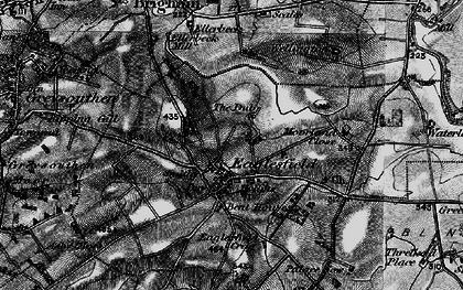Old map of Eaglesfield in 1897