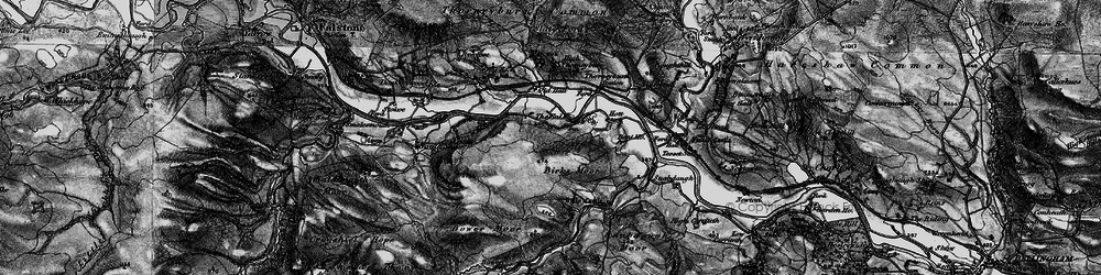 Old map of Birks Moor in 1897