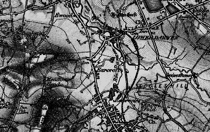 Old map of Earcroft in 1896