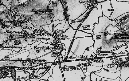 Old map of Eardisley in 1898