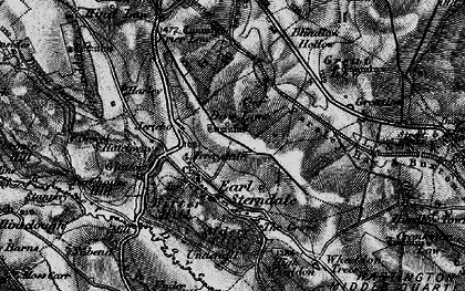 Old map of Earl Sterndale in 1896