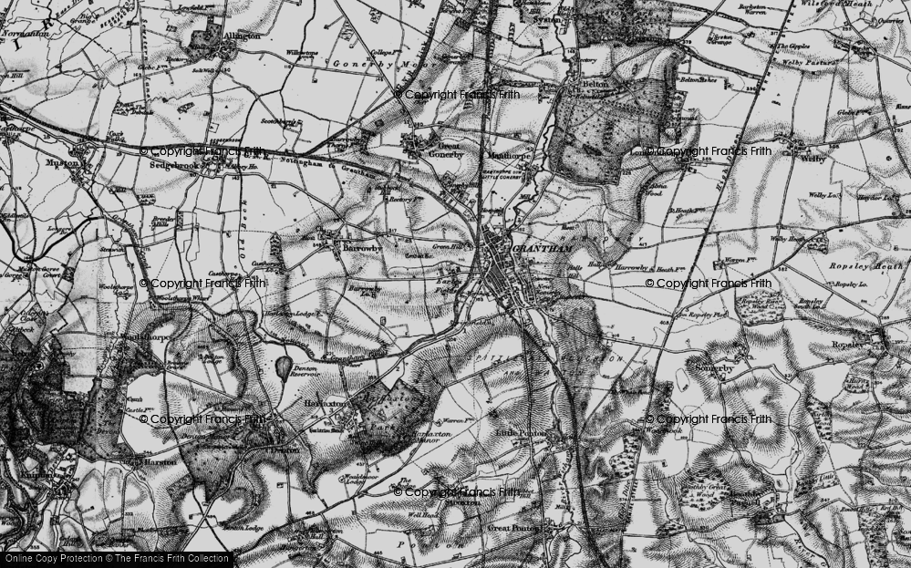 Old Map of Earlesfield, 1895 in 1895