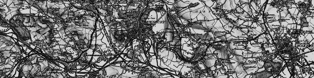 Old map of Earlsheaton in 1896
