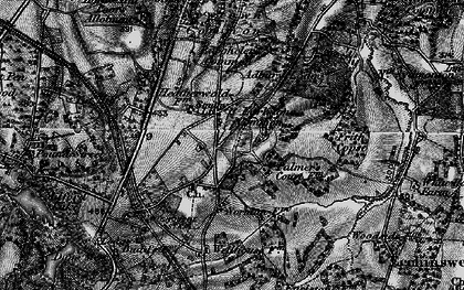 Old map of Earlstone Common in 1895