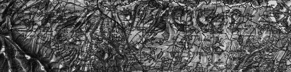 Old map of Earlstone Common in 1895