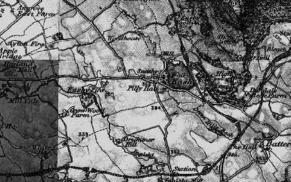 Old map of Easby in 1898