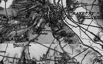 Old map of Easington in 1896