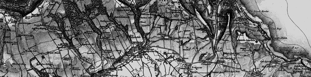 Old map of East Ayton in 1898