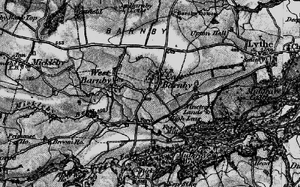 Old map of Barnby Sleights in 1898