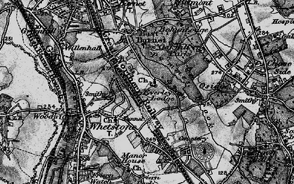 Old map of East Barnet in 1896